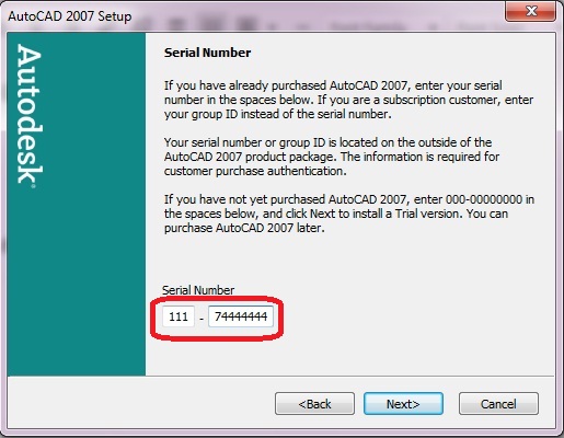 phần mềm AutoCad 2007 